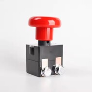 Emergency Stop Swithes SPST NC Mushroom Push Button Switch ED125-F16 Truck Switch Emergency Stop Swithes SPST NC Mushroom Push Button Switch ED125-F16 Truck Switch