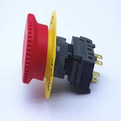 Industrial Emergency Stop Switches Button Waterproof 16mm 1no1nc Push Pull Emergency Stop Button