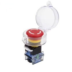 New and Original Switch M22 Emergency Stop Switches Anti-collision Cover Push Button Switch New and Original Switch M22 Emergency Stop Switches Anti-collision Cover Push Button Switch