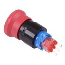 Red 22mm Emergency Stop Switch IP65 NO/NC Red 22mm Emergency Stop Switch IP65 NO/NC