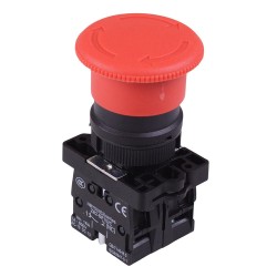 Red Emergency Stop 22mm Switch 40mm Head NO/NC Red Emergency Stop 22mm Switch 40mm Head NO/NC
