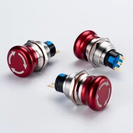 Stainless Steel Rotation-Releasing Rotary Metal Emergency Stop Switches Button Switch 16/19/22mm for Power Automation Equipment Stainless Steel Rotation-Releasing Rotary Metal Emergency Stop Switches Button Switch 16/19/22mm for Power Automation Equipment