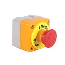 Waterproof Mushroom Emergency Stop Switches Push Button Switch Control Box