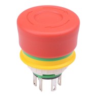 XA1E-BV3SG12TR Unibody 16mm Emergency Stop Switch 1NO-2NC XA1E-BV3SG12TR Unibody 16mm Emergency Stop Switch 1NO-2NC