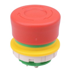 XW1E-BV3SG12R Unibody 22mm Emergency Stop Switch 1NO-2NC