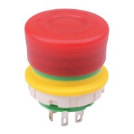 XW1E-LV3SG02Q4TR illuminated Unibody 22mm Emergency Stop Switch 2NC XW1E-LV3SG02Q4TR illuminated Unibody 22mm Emergency Stop Switch 2NC
