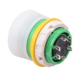 XW1E-LV3SG02Q4WR illuminated Unibody 16mm Emergency Stop Switch 2NC