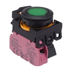 CW1L-M1E01Q3G Green 12V illuminated Momentary Push Button Switch 1NC IP65 CW1L-M1E01Q3G Green 12V illuminated Momentary Push Button Switch 1NC IP65
