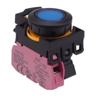 CW1L-M1E01Q3S Blue 12V illuminated Momentary Push Button Switch 1NC IP65 CW1L-M1E01Q3S Blue 12V illuminated Momentary Push Button Switch 1NC IP65