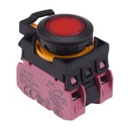 CW1L-M1E02Q3R Red 12V illuminated Momentary Push Button Switch 2NC IP65 CW1L-M1E02Q3R Red 12V illuminated Momentary Push Button Switch 2NC IP65