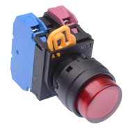 Red 24V illuminated 22mm Momentary Push Button Switch 1NO-1NC IP65 YW1L-M2E11Q4R Red 24V illuminated 22mm Momentary Push Button Switch 1NO-1NC IP65 YW1L-M2E11Q4R