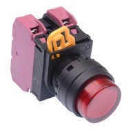 Red 24V illuminated 22mm Momentary Push Button Switch 2NC IP65 YW1L-M2E02Q4R Red 24V illuminated 22mm Momentary Push Button Switch 2NC IP65 YW1L-M2E02Q4R