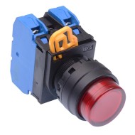 Red 24V illuminated 22mm Momentary Push Button Switch 2NO IP65 YW1L-M2E20Q4R Red 24V illuminated 22mm Momentary Push Button Switch 2NO IP65 YW1L-M2E20Q4R