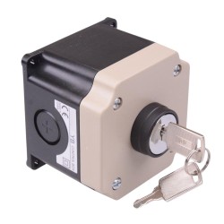 22mm 2 Position Maintained Key Switch Control Station 1NO-1NC IP65 22mm 2 Position Maintained Key Switch Control Station 1NO-1NC IP65