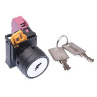 22mm 2 Position Maintained Key Switch NC IP65 YW1K-2AE01 22mm 2 Position Maintained Key Switch NC IP65 YW1K-2AE01
