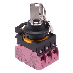 CW1K-2AE03 2 Position Maintained Key Switch 3NC IP65 CW1K-2AE03 2 Position Maintained Key Switch 3NC IP65