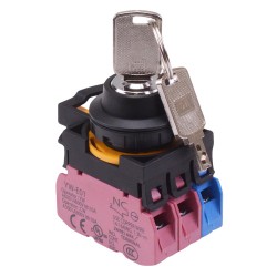 CW1K-2AE12 2 Position Maintained Key Switch 1NO-2NC IP65 CW1K-2AE12 2 Position Maintained Key Switch 1NO-2NC IP65