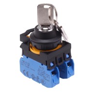 CW1K-2AE20 2 Position Maintained Key Switch 2NO IP65 CW1K-2AE20 2 Position Maintained Key Switch 2NO IP65