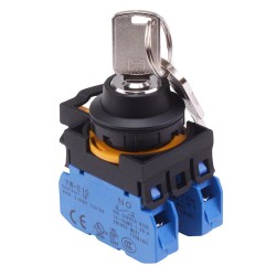 CW1K-2AE20 2 Position Maintained Key Switch 2NO IP65 CW1K-2AE20 2 Position Maintained Key Switch 2NO IP65