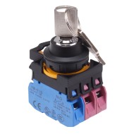 CW1K-3AE12 3 Position Maintained Key Switch 1NO-2NC IP65 CW1K-3AE12 3 Position Maintained Key Switch 1NO-2NC IP65