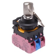 CW1K-3AE12N1 3 Position Maintained Key Switch 1NO-2NC IP65 CW1K-3AE12N1 3 Position Maintained Key Switch 1NO-2NC IP65