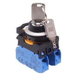 CW4K-2AE20 2 Position Metallic Maintained Key Switch 2NO IP65 CW4K-2AE20 2 Position Metallic Maintained Key Switch 2NO IP65
