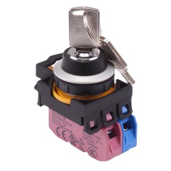 CW4K-3AE11N3 3 Position Metallic Maintained Key Switch 1NO-1NC IP65 CW4K-3AE11N3 3 Position Metallic Maintained Key Switch 1NO-1NC IP65