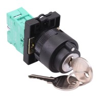 PtecK3MRA 3 Position Momentary Plastic Key Switch 10A 1NO PtecK3MRA 3 Position Momentary Plastic Key Switch 10A 1NO