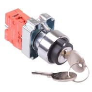 PtecMetK2CRA 2 Position Metal Key Switch 10A 1NC PtecMetK2CRA 2 Position Metal Key Switch 10A 1NC