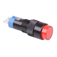 AB1M-A1LR Red 10mm Latching Round Push Button Switch IP40 SPDT AB1M-A1LR Red 10mm Latching Round Push Button Switch IP40 SPDT