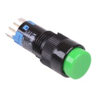 AB2M-M2PG Green 12mm Momentary Round Push Button Switch IP65 DPDT AB2M-M2PG Green 12mm Momentary Round Push Button Switch IP65 DPDT