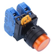 Amber 22mm Momentary Push Button Switch 2NO IP65 YW1L-M2E20Q0A Amber 22mm Momentary Push Button Switch 2NO IP65 YW1L-M2E20Q0A