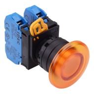 Amber 22mm Mushroom Maintained Push Button Switch 2NO IP65 YW1L-A4E20Q0A Amber 22mm Mushroom Maintained Push Button Switch 2NO IP65 YW1L-A4E20Q0A