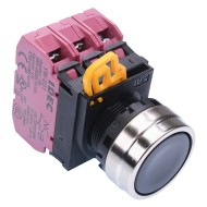 Black 22mm Metal Bezel Maintained Push Button Switch 3NC IP65 YW4B-A1E03B Black 22mm Metal Bezel Maintained Push Button Switch 3NC IP65 YW4B-A1E03B