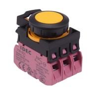 CW1B-A1E03Y Yellow Maintained Push Button Switch 3NC IP65 CW1B-A1E03Y Yellow Maintained Push Button Switch 3NC IP65