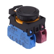 CW1B-M1E11B Black Momentary Push Button Switch 1NO-1NC IP65 CW1B-M1E11B Black Momentary Push Button Switch 1NO-1NC IP65
