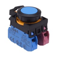 CW1B-M1E11S Blue Momentary Push Button Switch 1NO-1NC IP65 CW1B-M1E11S Blue Momentary Push Button Switch 1NO-1NC IP65