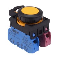 CW1B-M1E11Y Yellow Momentary Push Button Switch 1NO-1NC IP65 CW1B-M1E11Y Yellow Momentary Push Button Switch 1NO-1NC IP65