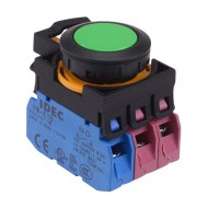 CW1B-M1E12G Green Momentary Push Button Switch 1NO-2NC IP65 CW1B-M1E12G Green Momentary Push Button Switch 1NO-2NC IP65