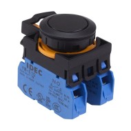 CW1B-M1E20B Black Momentary Push Button Switch 2NO IP65 CW1B-M1E20B Black Momentary Push Button Switch 2NO IP65