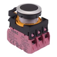 CW4B-A1E03B Black Metallic Maintained Push Button Switch 3NC IP65 CW4B-A1E03B Black Metallic Maintained Push Button Switch 3NC IP65