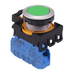 CW4B-A1E10G Green Metallic Maintained Push Button Switch 1NO IP65 CW4B-A1E10G Green Metallic Maintained Push Button Switch 1NO IP65