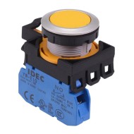 CW4B-A1E10Y Yellow Metallic Maintained Push Button Switch 1NO IP65 CW4B-A1E10Y Yellow Metallic Maintained Push Button Switch 1NO IP65