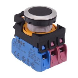 CW4B-A1E12B Black Metallic Maintained Push Button Switch 1NO-2NC IP65 CW4B-A1E12B Black Metallic Maintained Push Button Switch 1NO-2NC IP65