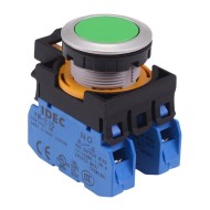 CW4B-A1E20G Green Metallic Maintained Push Button Switch 2NO IP65 CW4B-A1E20G Green Metallic Maintained Push Button Switch 2NO IP65