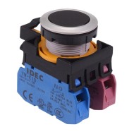 CW4B-M1E11B Black Metallic Momentary Push Button Switch 1NO-1NC IP65 CW4B-M1E11B Black Metallic Momentary Push Button Switch 1NO-1NC IP65