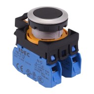 CW4B-M1E20B Black Metallic Momentary Push Button Switch 2NO IP65 CW4B-M1E20B Black Metallic Momentary Push Button Switch 2NO IP65