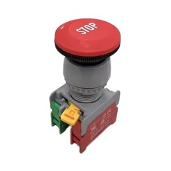 Industrial 22MM Mounting E-Stop Button Switch (GLEB22) Emergency Stop Switches
