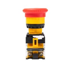 Industrial  Push Button Switches Waterproof IP67  Latching Switch 5V/12V Momentary Electronic 22mm Mushroom Head Design