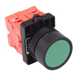 PtecPNGreen Green Flush Push Button Switch 10A 2NC PtecPNGreen Green Flush Push Button Switch 10A 2NC